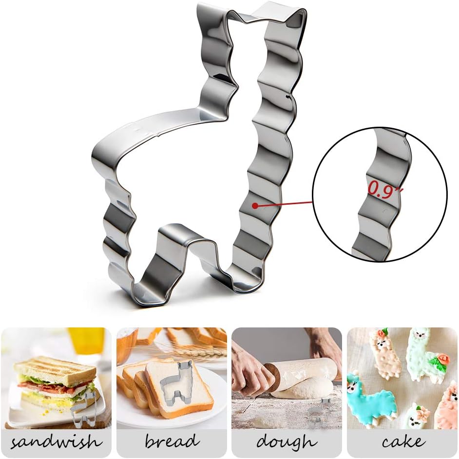 Cinco de Mayo/Mexican Fiesta Pinata Cookie Cutters Stainless Steel Cake Tool DIY Pastry Decorating (9pcs)