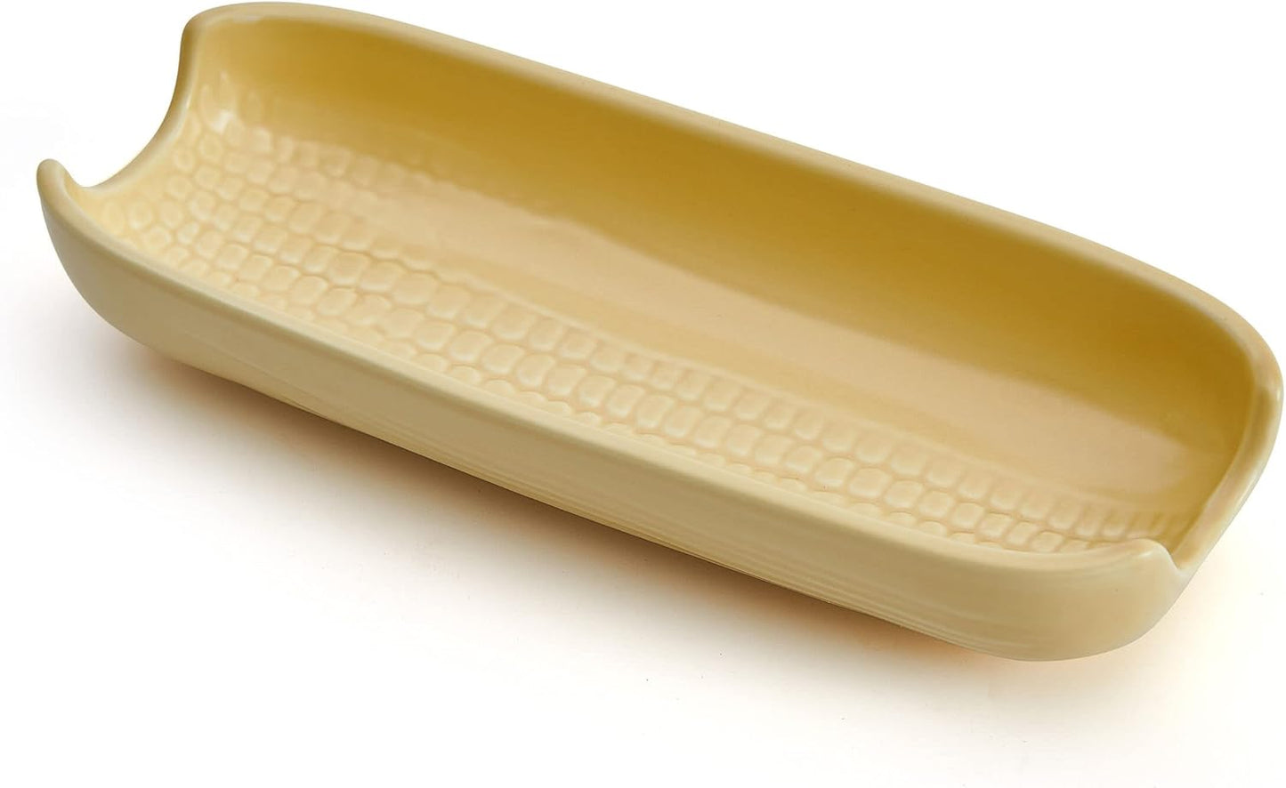 Pfaltzgraff Callie Stoneware Corn Dishes, Set Of 4, Yellow