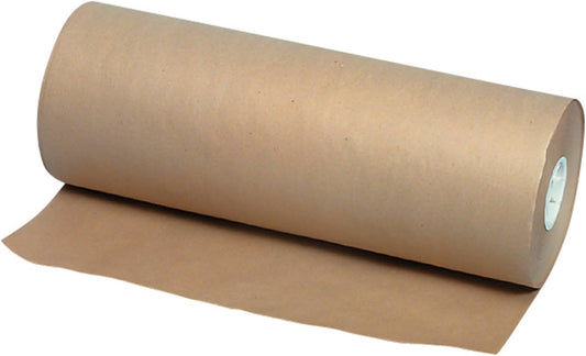 School Smart Butcher Kraft Paper Roll, 40 lbs, 48 Inches x 1000 Feet, Brown