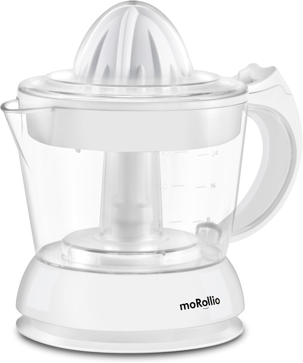 Electric Citrus Juicer, Compact Space-Saving Orange Juicer, 24oz | Adjustable Pulp Control, for Oranges, Grapefruits, Lemons and Limes