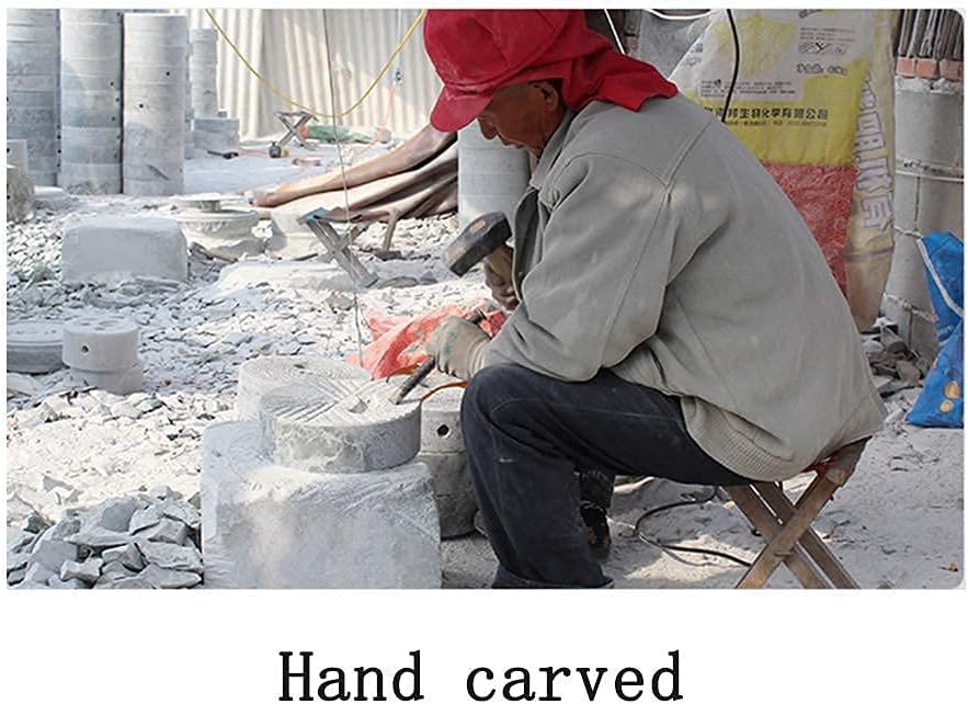 Natural Granite Handmade Stone Mill/Grinder (11.8Wx15.7L)