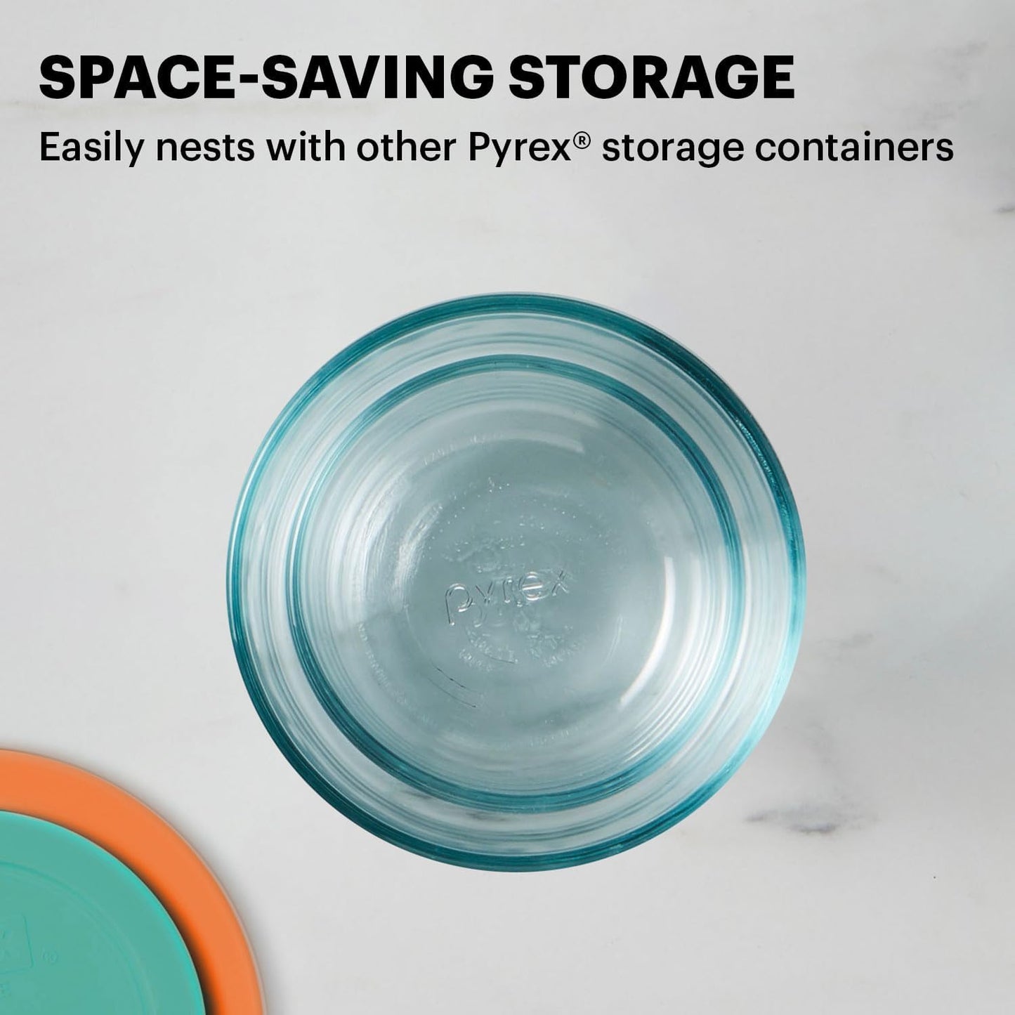 Pyrex Simply Store (8-Pack) Small Glass Food Storage Containers Set, (1 & 2 Cup) Meal Prep Containers With BPA-Free Lids, Dishwasher & Microwave Safe