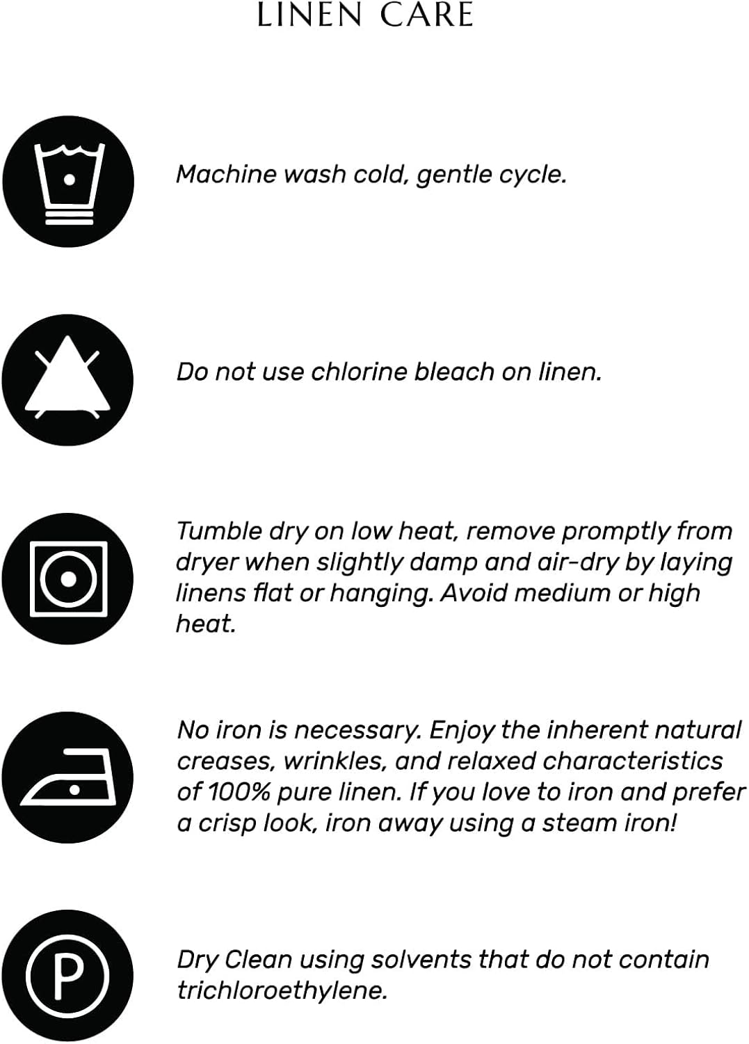 Solino Home Linen Kitchen Apron for Men & Women - Black and White/Brown Bib Apron with Front Pockets - Handcrafted from European Flax