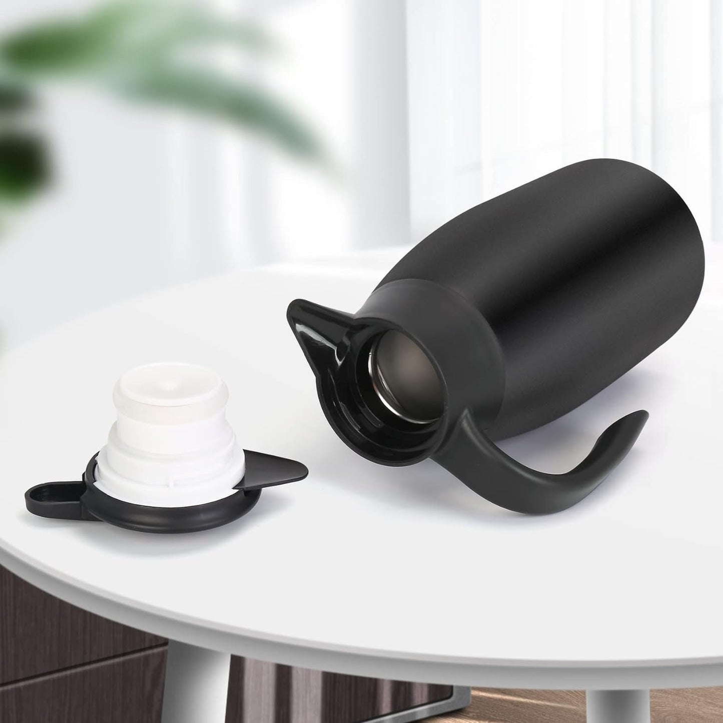 70oz Thermal Coffee Carafe Insulated Coffee Thermos, Stainless Steel Insulated Vacuum Coffee Carafes For Keeping Hot, Double Walled Insulated Vacuum Flask, Tea Water Coffee Dispenser Airpot