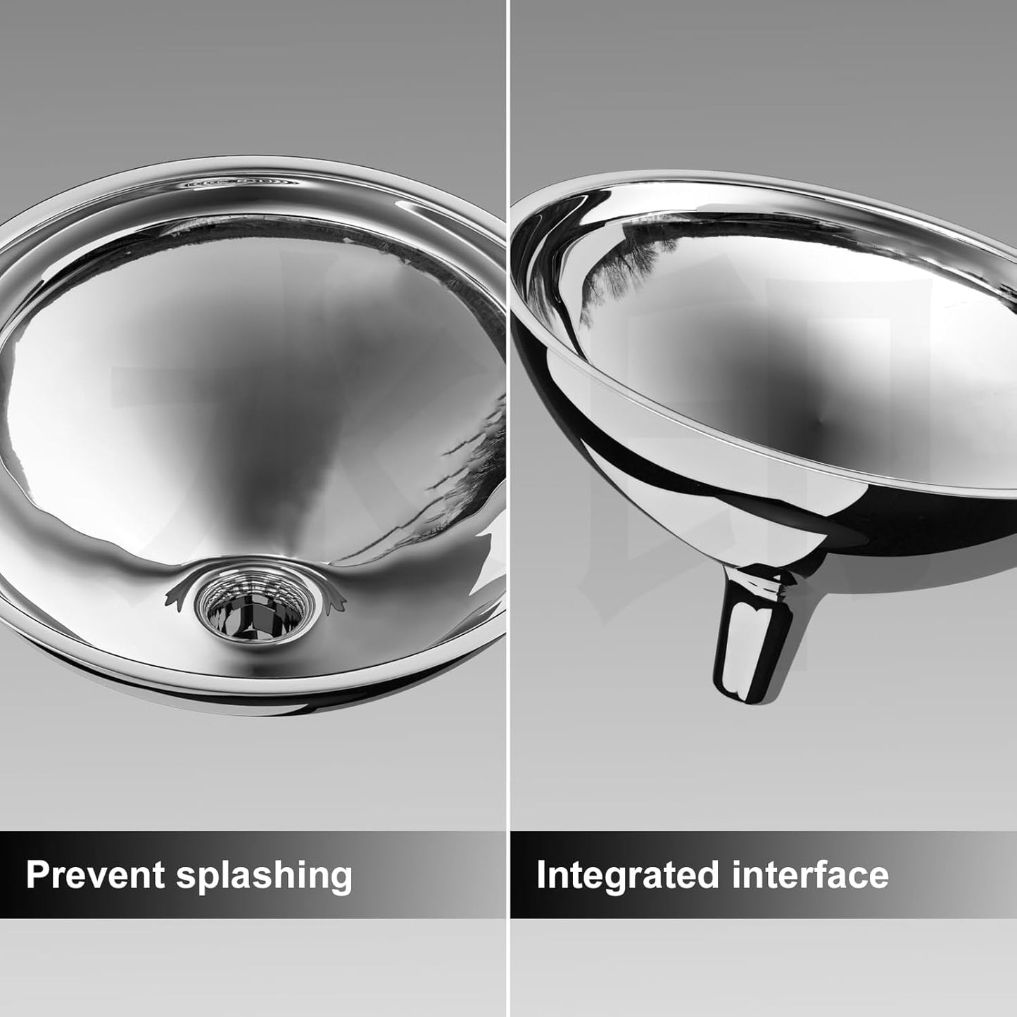 Stainless Steel Large Funnel with Filter (5.7 in. X 0.55 in. Mouth) and 50 Mesh Stainless Steel Food Filter for Bottle, Oil, Juice, Coffee, Honey, Milk