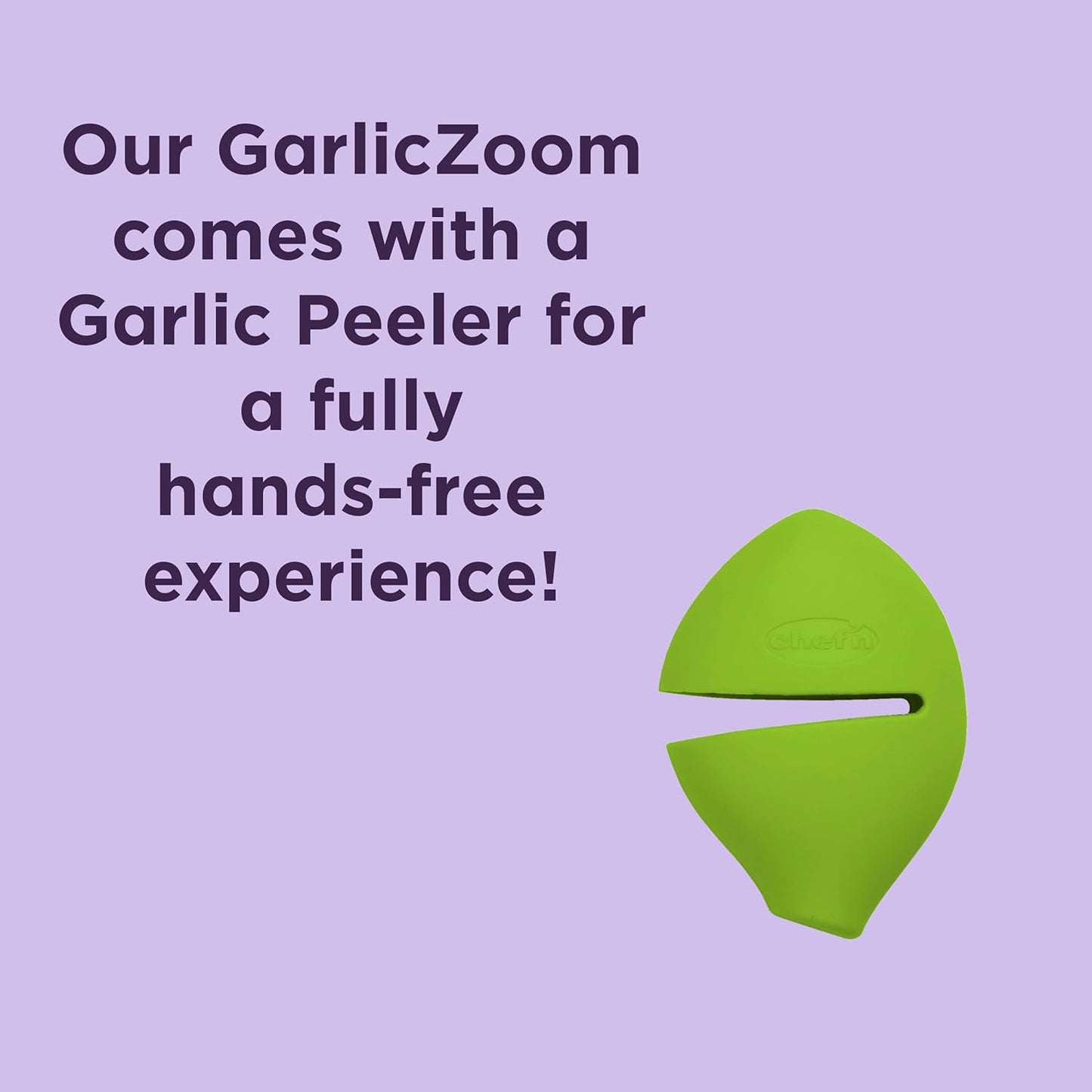 Chef'n GarlicZoom Garlic Chopper, Large, Green