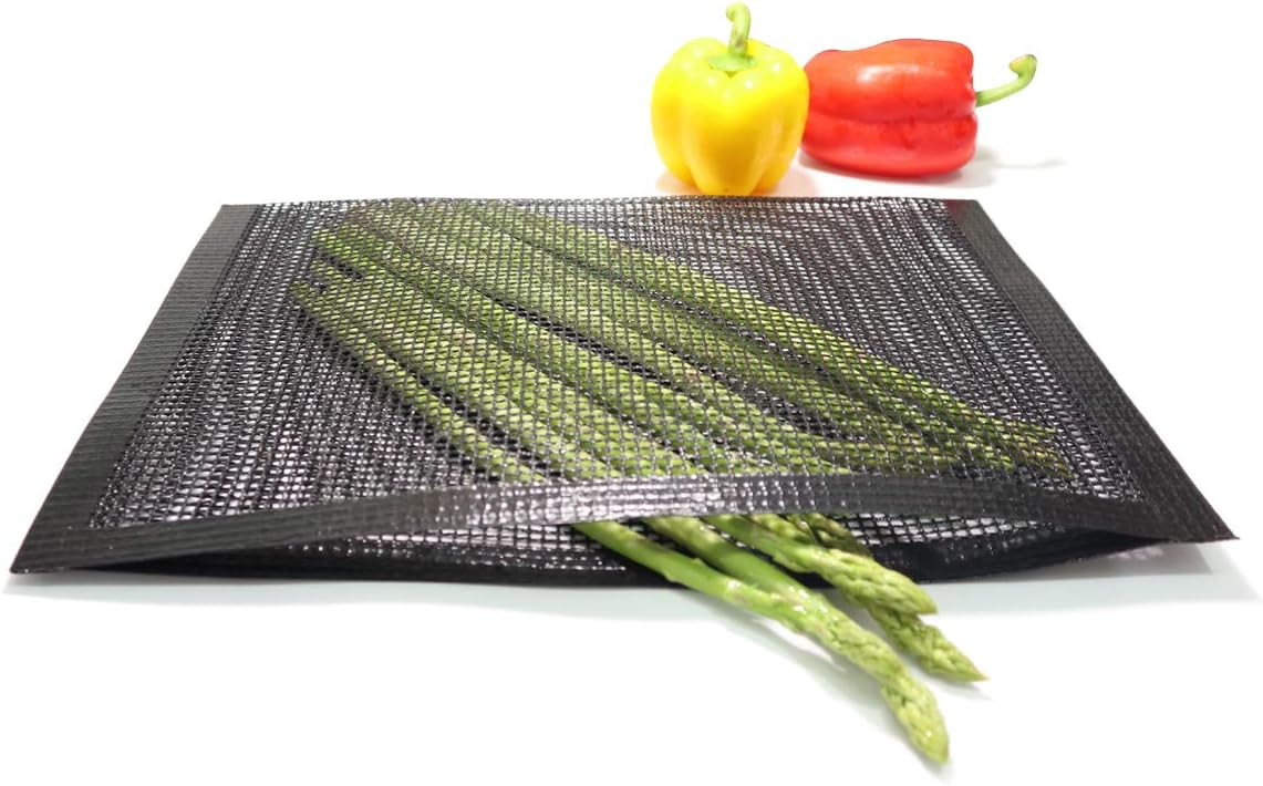 Bluedrop Large BBQ Mesh Bags Non Stick Toaster Baking Bags Barbecue Mat Outdoor Picnic Tool 30x40CM Pack of 2