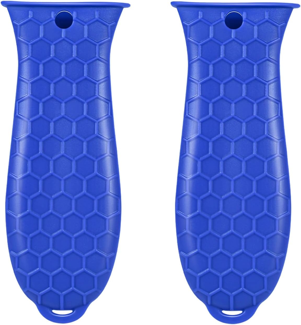 2 Pcs Cast Iron Handle Cover, Silicone Hot Handle Holder, Heat Resistant Cast Iron Skillet Handle Covers Potholder for Frying Pans and Griddles Kitchen Supplies