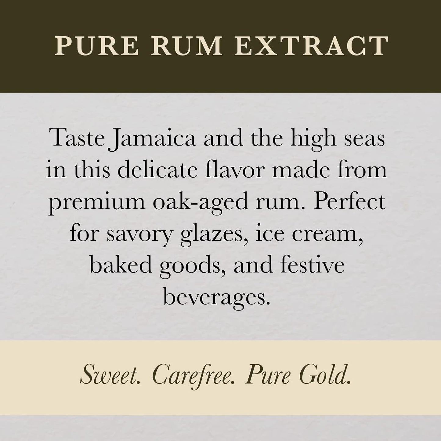 Cook's, Pure Rum Extract, For Baking, Ice Cream, Candies, Cakes, 32 oz
