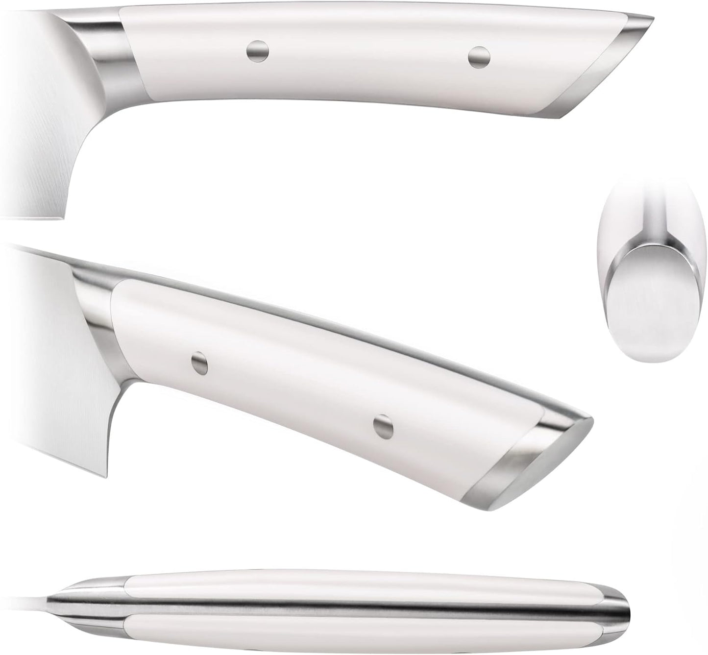 Cangshan HELENA Series German Steel Forged Knife Block Set (12-Piece, White), Oprah's Favorite Things 2023