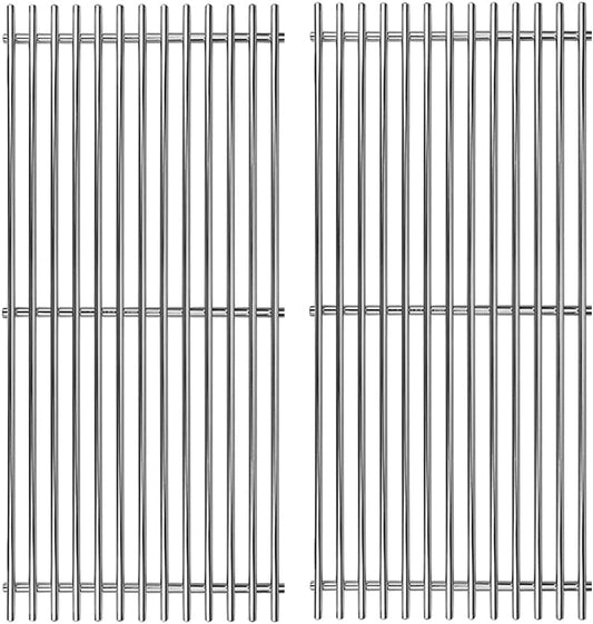 SF6081 (2-Pack) 18 7/8" SUS304 Cooking Grates for Weber Genesis II E210 Grill Grates for Weber Genesis II E-210 S-210 Genesis LX E240 S-240, Weber 60004001 65004001 66801 66094
