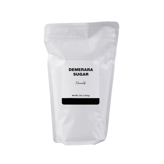 Minimalist Demerara Sugar, Perfect for Baking and Sweetening Beverages (3 Pound)