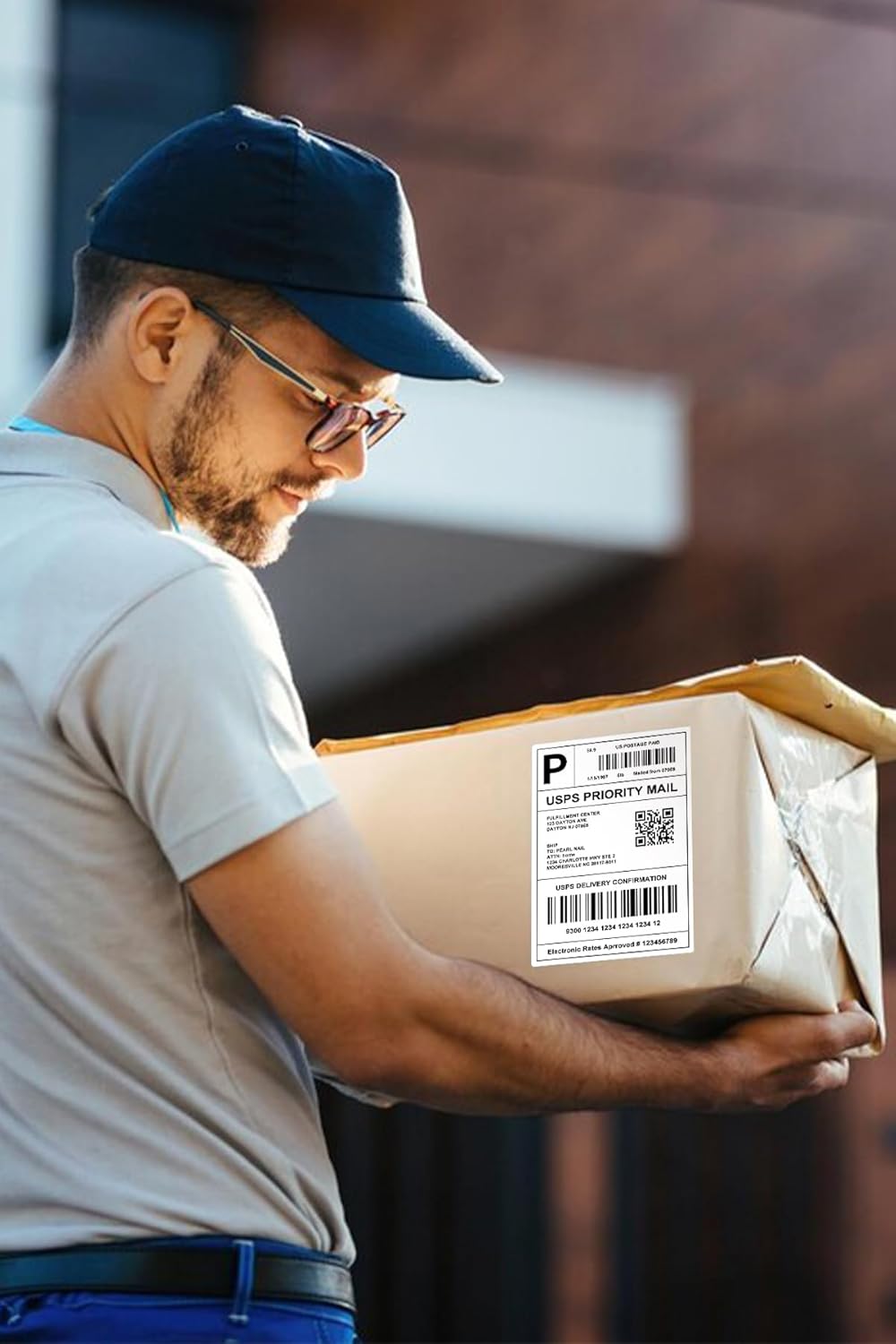 4x6 Direct Thermal Labels | 3000/Stack, BPA-Free & Waterproof | Compatible with Thermal Printers