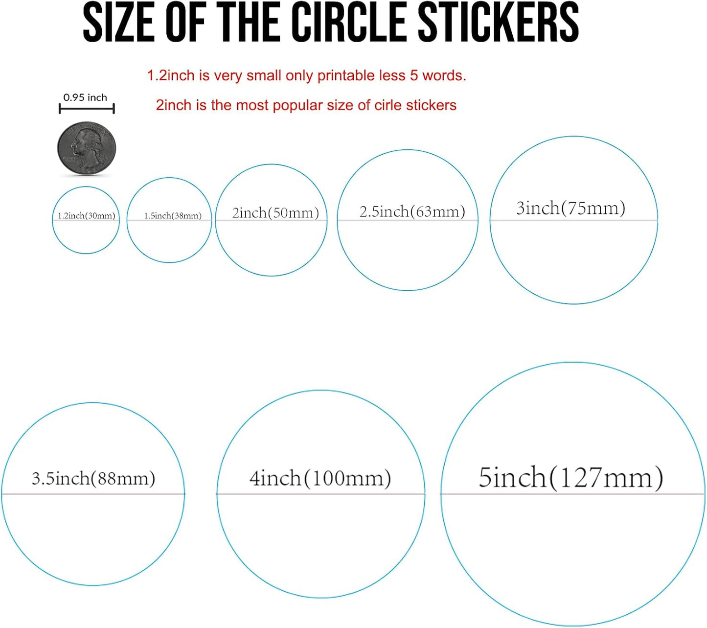 Custom Stickers Kraft Paper Labels Personalized Withe Text, Business Logo Customized Food Jars Labels Bakery Label Sticker Package Favor Canning Circle 100pcs (Style 2)