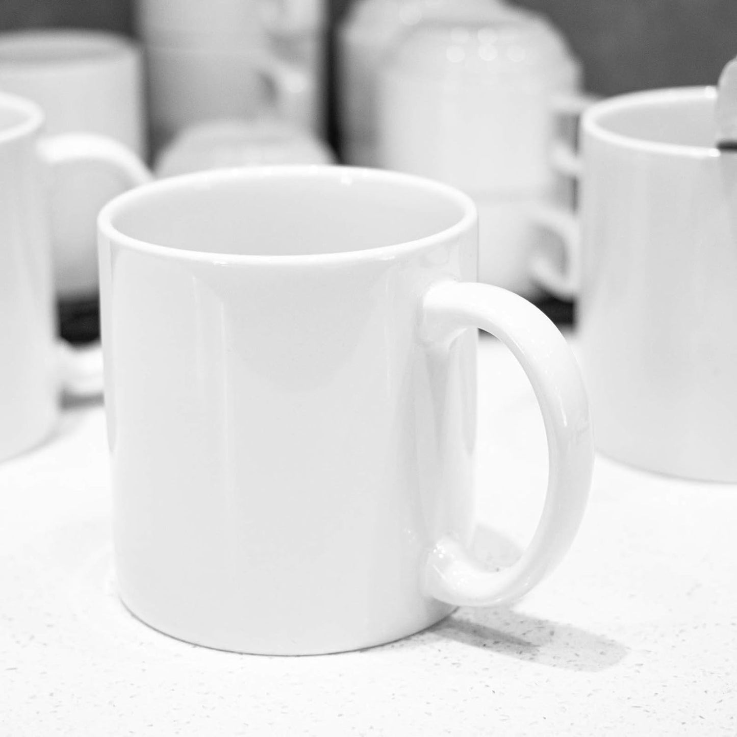 22oz white Super Large Ceramic Coffee Mugs Large Handles Set of 4