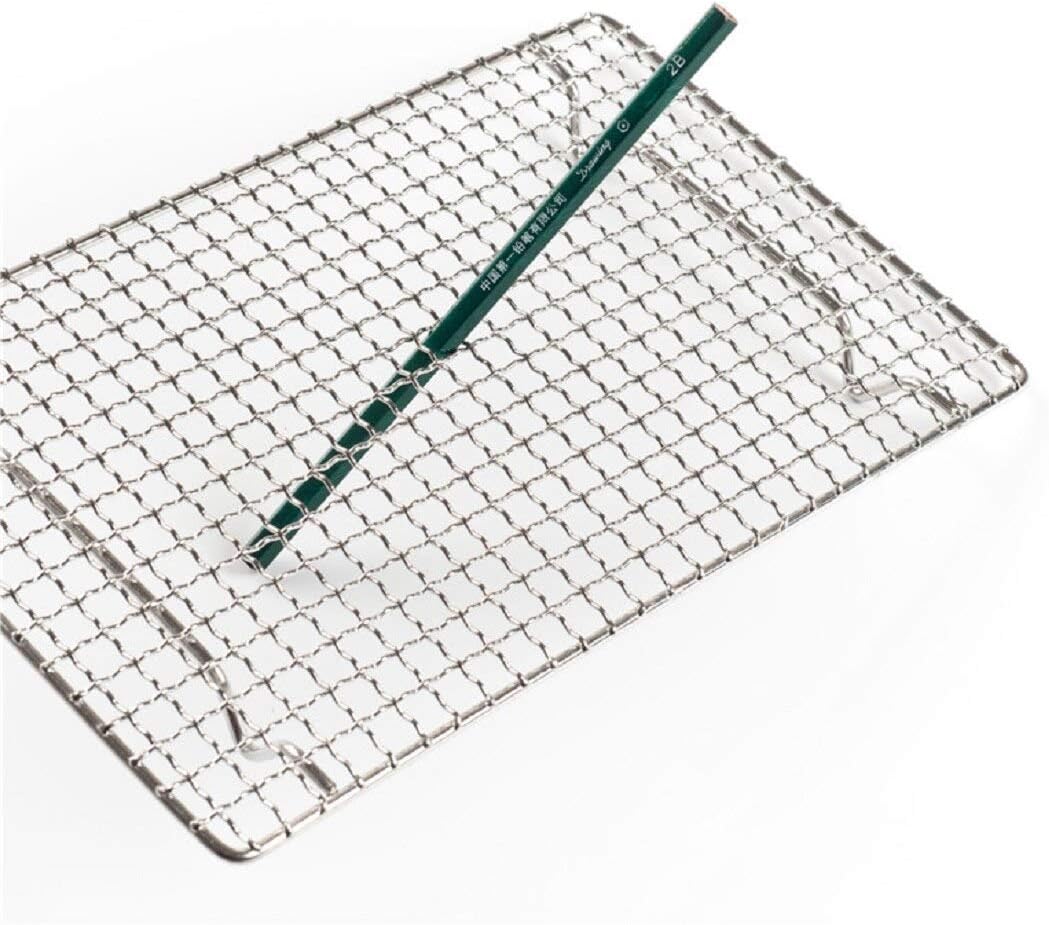 304 Stainless Steel Cooling Rack Versatile Baking Rack Heat Resistant Rust Proof Sturdy Grate 10.6"*8.7"