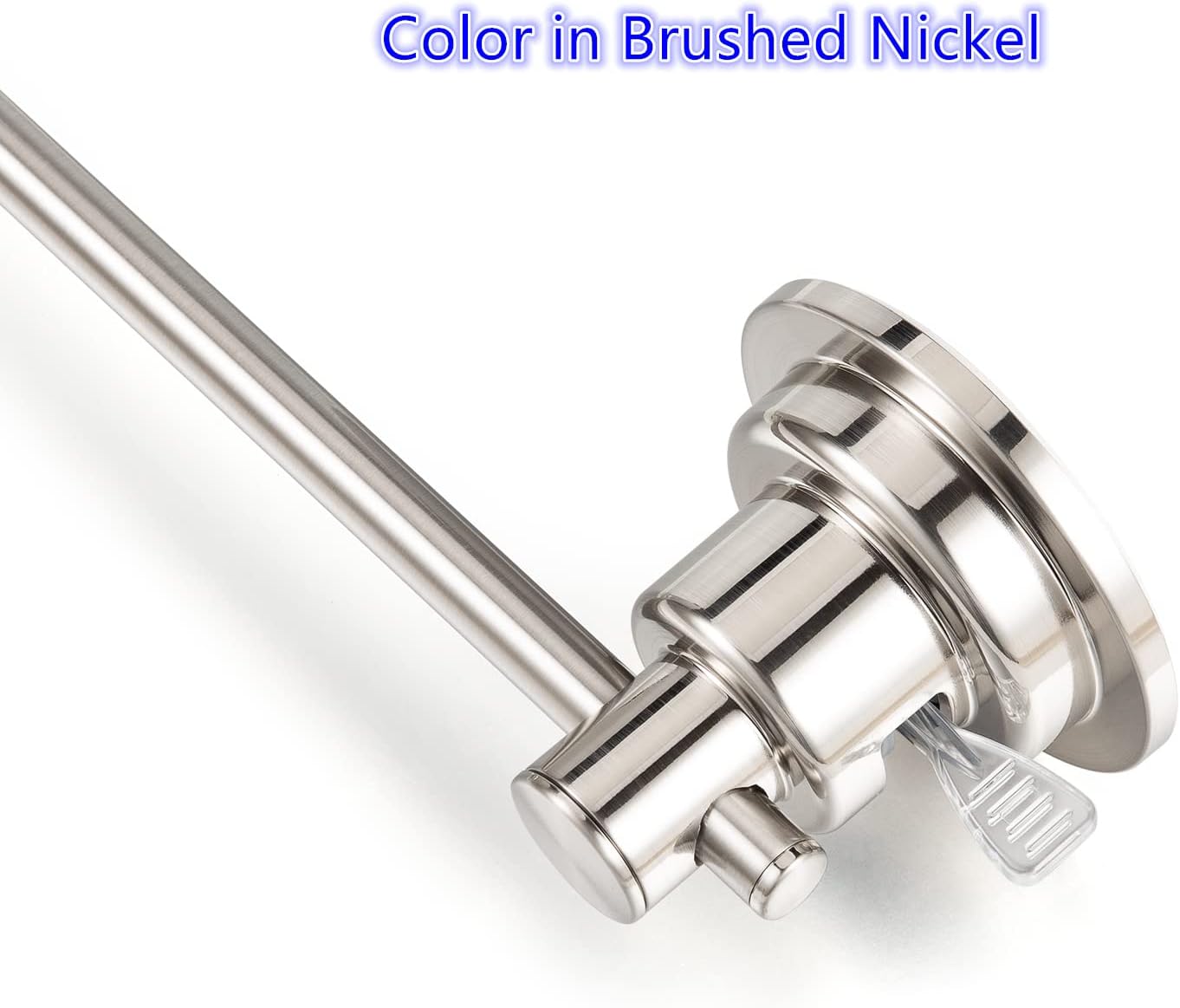 JiePai Suction Cup Towel Bar 16 Inch,Removable Vacuum Suction Towel Holder Suction Towel Rack Brushed Nickel