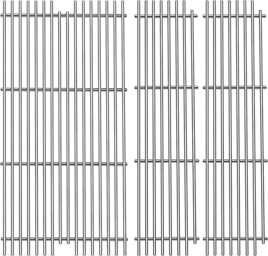 1 Pack 54911 Cooking Grid Grates with 2 Pack 54921 Replacement for Viking VGBQ 30 in T Series, VGBQ 41 in T Series, VGBQ 53 in T Series Gas Grill