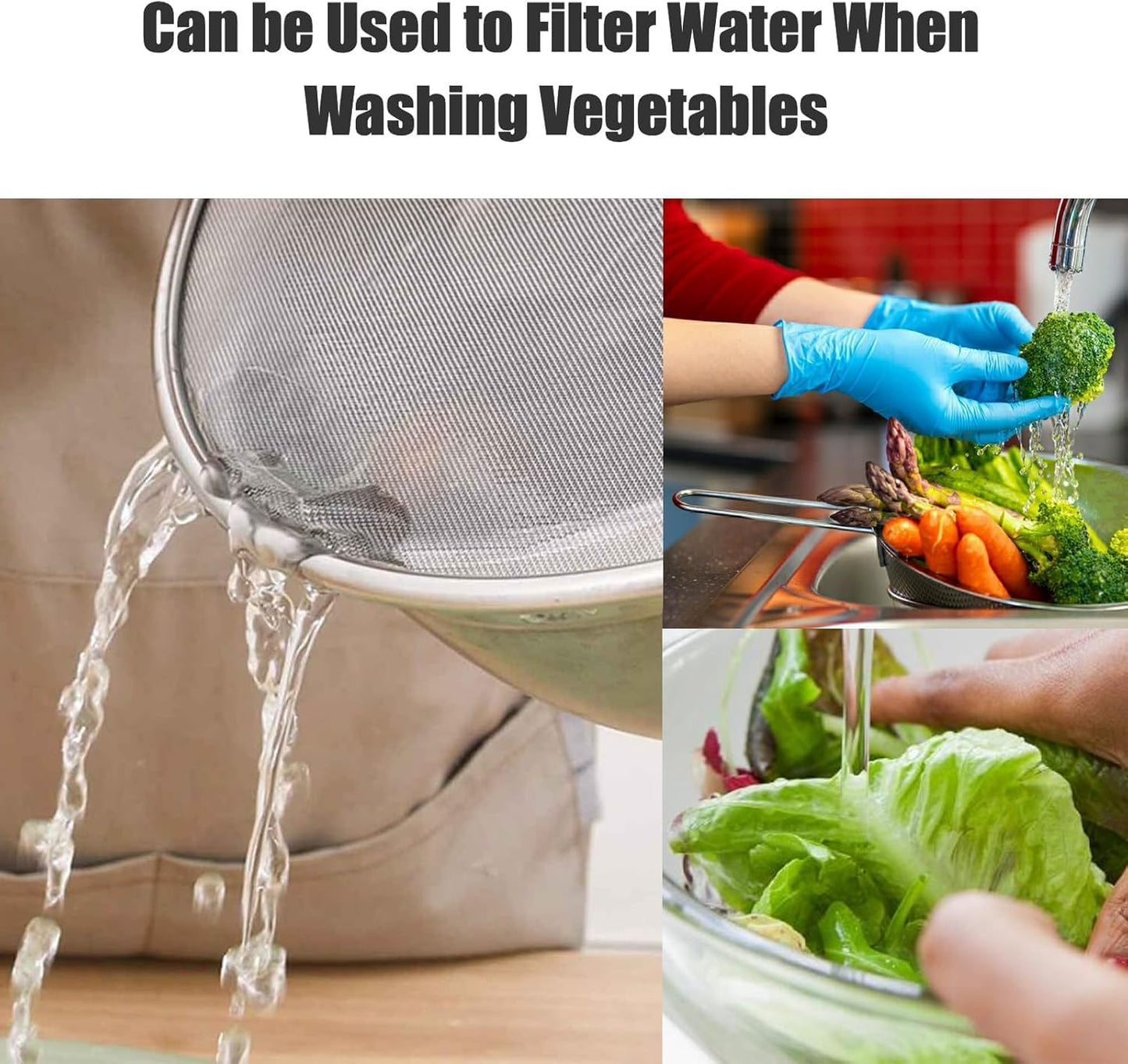 Homestia Splatter Screen for Kitchen, 304 Stainless Steel Fine Mesh Splatter Screen for Frying Pan, 10” Grease Splatter Guard with Fold Flat Knob