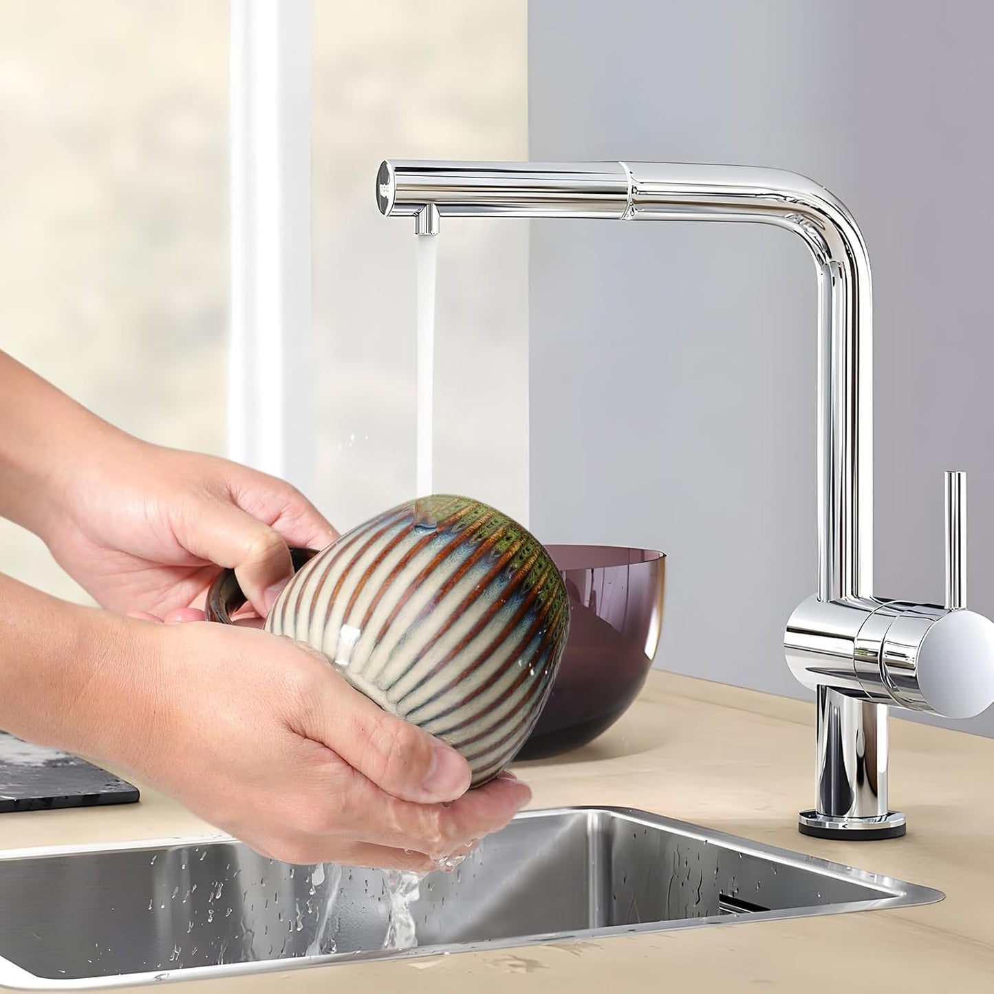 CosyCorner Ceramic Coffee Mug, 17 oz Large Coffee Cups for Home and Office, Ceramic Cup for Coffee & Tea（B）