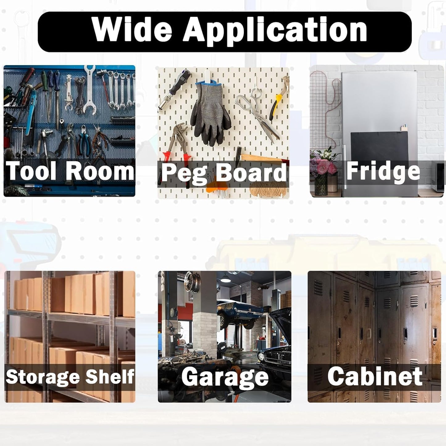 Magnetic Hook Heavy Duty, Cordless Drill Magnetic Hooks, Large Magnetic Storage Hook, Magnet Hooks for Workshop Organization, Garage and Garden Tool Holder(4Pack)