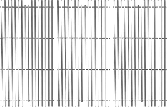 S911 Stainless Steel 3 Pack Cooking Grids Grates for Viking VGBQ 30" T, VGBQ 41" T, VGBQ 53" T Series Gas Grill 23-1/4" x 11 1/2"
