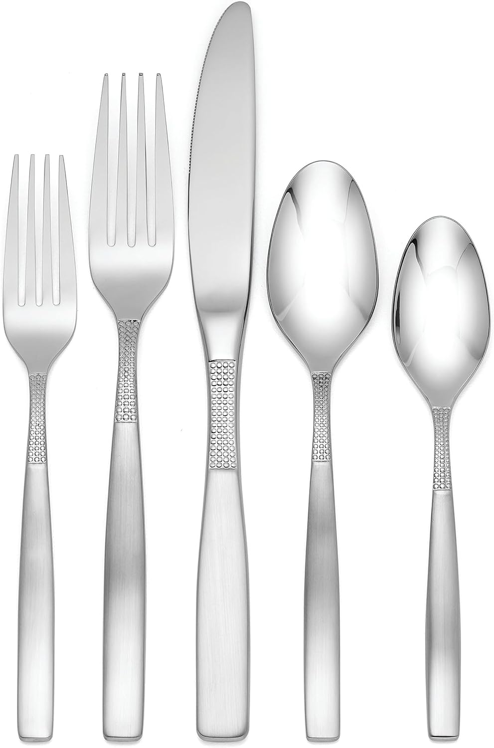 Oneida 53 Piece Camlynn Flatware Set, Silver