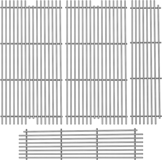 BBQ Grill Grates Parts for 54911 54921 Viking Grill VGBQ 30 in T series,VGBQ 41 in T series,VGBQ 53 series, VGBQ300T,VGBQ0302T,VGBQ3002RT,VGBQ4103RT,Stainless Steel Grid Accessories Replacement