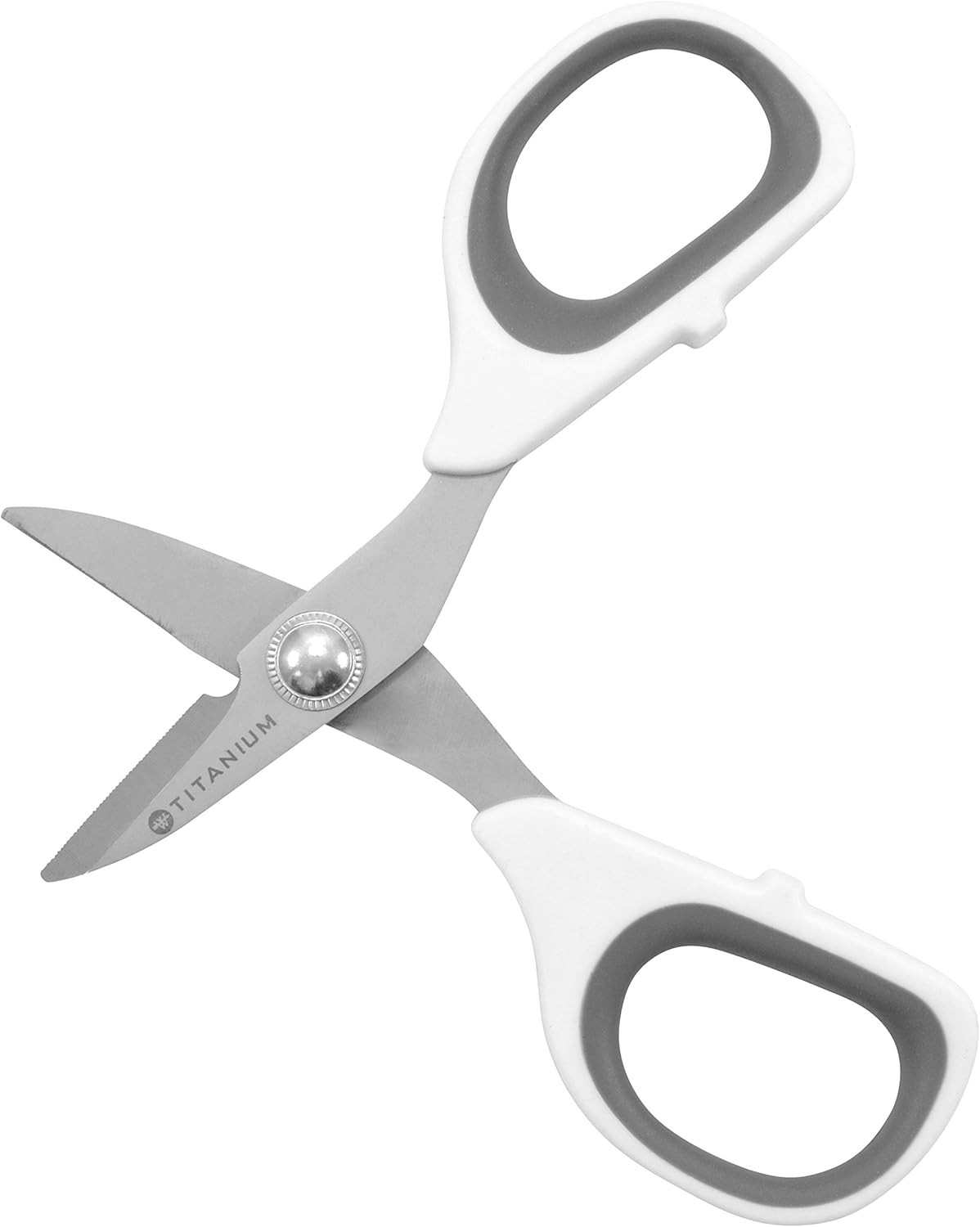 Westcott 5.5" Rag Snips, Crafting, Quilting & Sewing Scissors for Fabric Cutting with Titanium-Bonded Blades