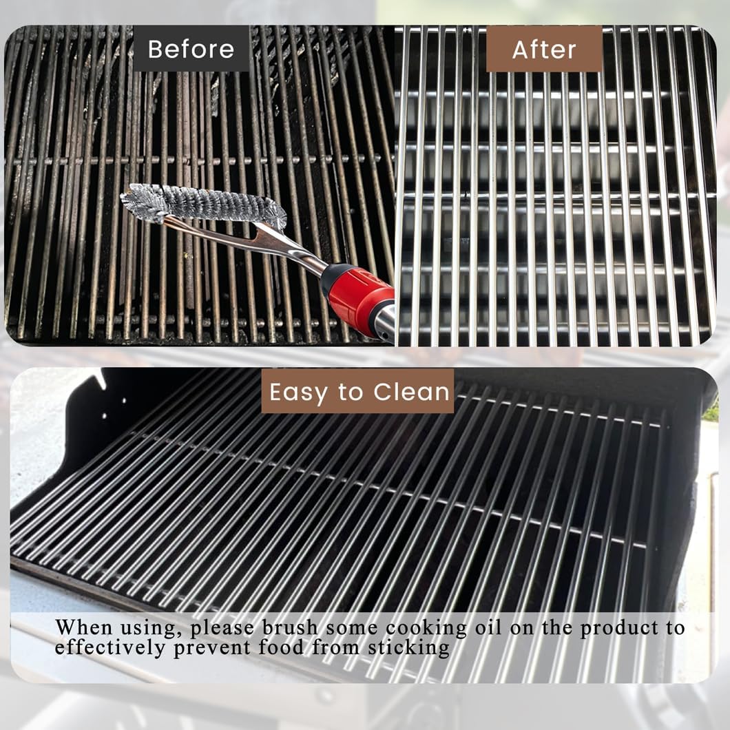 SF159C (3-Pack) 16 1/4" Stainless Steel Cooking Grid for Backyard Grill BY12-084-029-98, BY13-101-001-13, BY14-101-001-04, GBC1255W, GBC1355W-C, GBC1460W