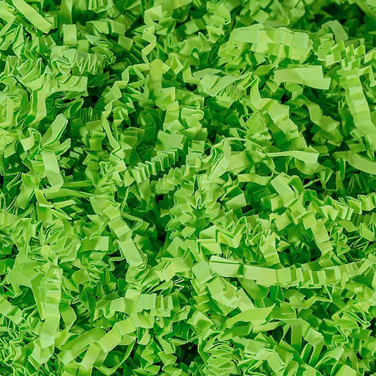 MagicWater Crinkle Cut Paper for Gift Baskets - 2LB - Lime Green - Perfect for Shredded Paper Filler, Basket Filler, Gift Boxes, Bridesmaid Gifts, Halloween Stuffers & More – Ideal for All Occasions
