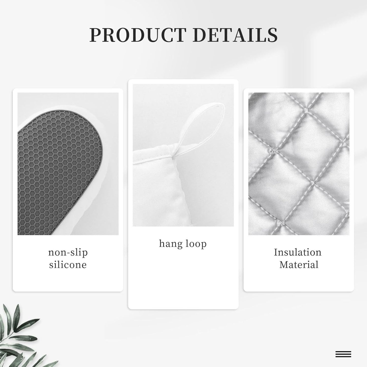 Cow Print Oven Mitts and Pot Holders Set of 4 Silicone Brown Cowhide Kitchen Mitten Gloves and Non-Slip Brown White Cow Print Potholders Set Heat Resistant Oven Gloves Hot Holders for BBQ