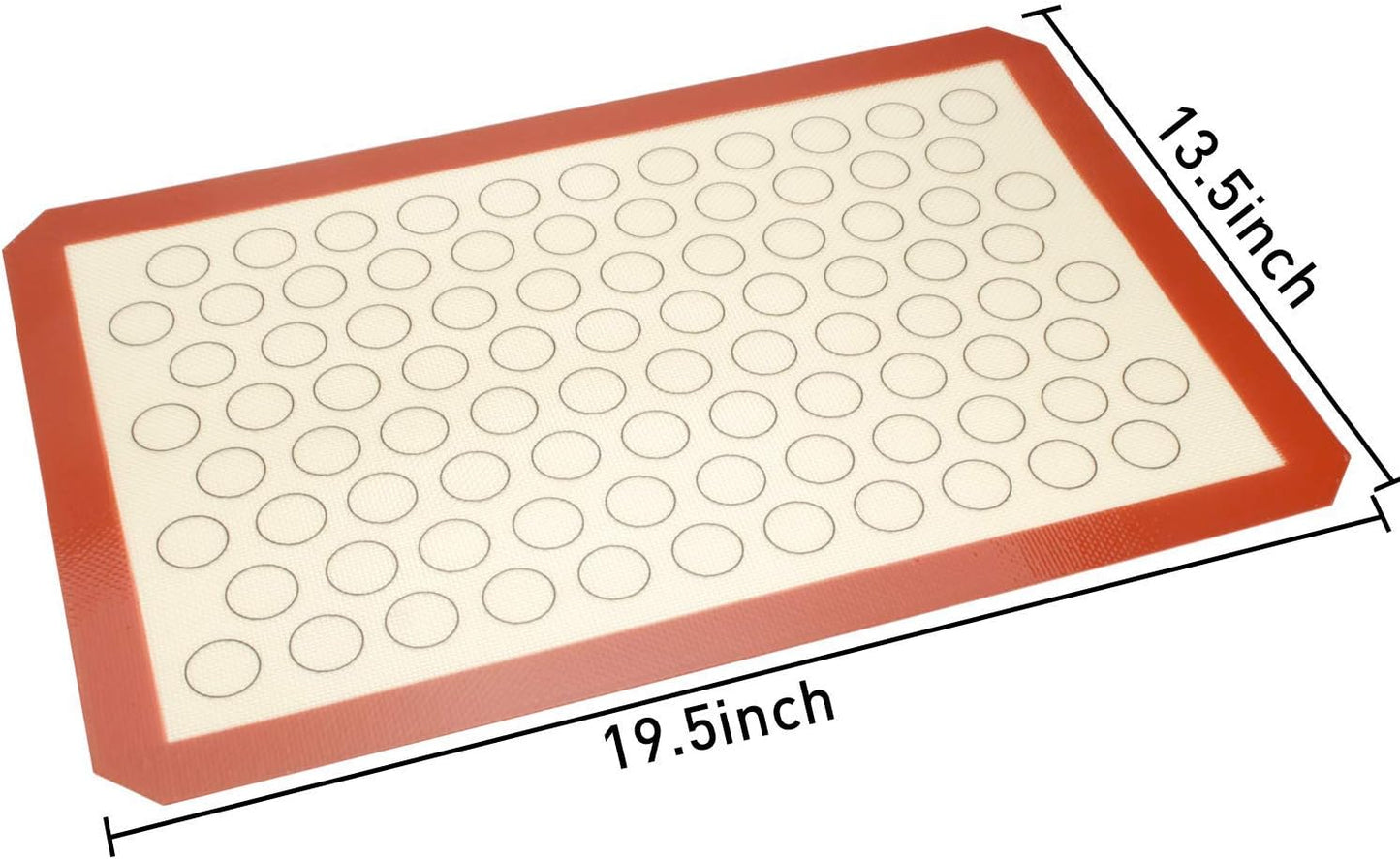 Baking Sheet with Cooling Rack and Silicone Baking Mat, 20 Inch Stainless Steel Bakeware, Healthy & Nontoxic & Rustproof & Easy Clean & Dishwasher Safe