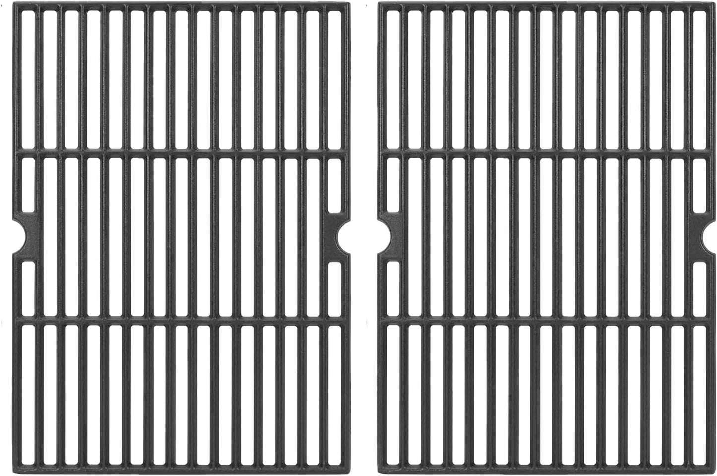 BBQ Future Cooking Grate Replacement for Master Chef G45301 G45303 G45308 G45309 G45311 G45313 Grill, Heavy Duty Matte Cast Iron Grill Grid for MasterChef BBQ Parts