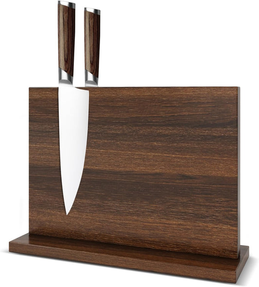 Magnetic Knife Holder, Double-Sided Magnetic Knife Block Universal Multi-function Display Rack for Kitchen Counter