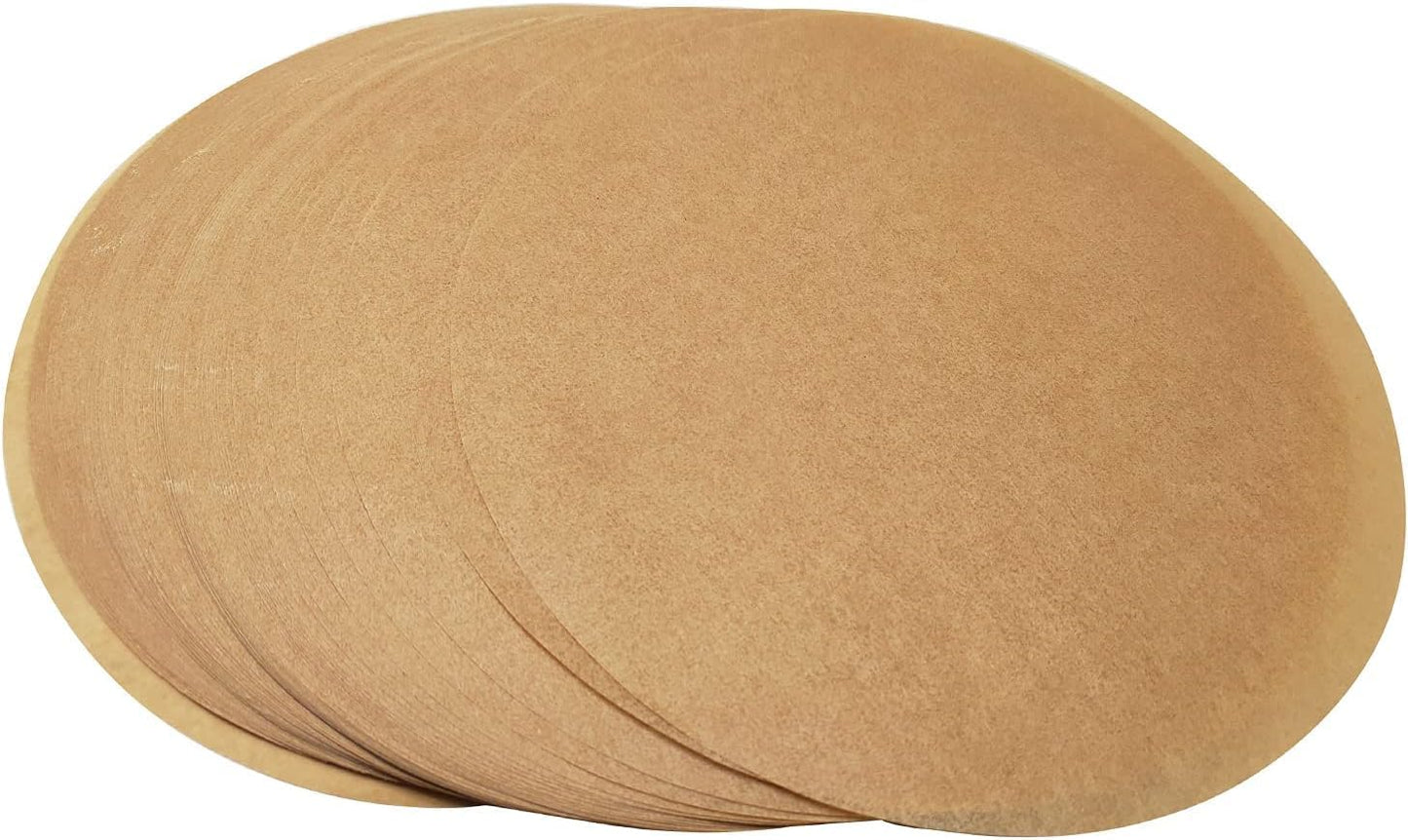 300 Sheets Round Baking Parchment Paper, 6, 8, 10 Inch Non-Stick Cake Pan Parchment Liner for Baking, Grilling and Steaming Bread