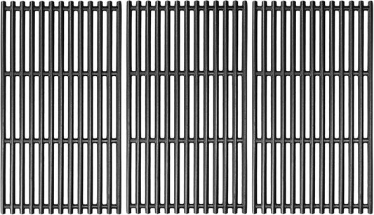 Uniflasy 17 x 9 1/2 inch Grill Grates for Charbroil Tru Infrared 4 Burner 463255020 463242716 463242715 463276016 466242715 Replacement Parts for Charbroil Grill Grates for Nexgrill 720-0882A