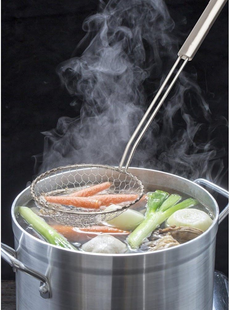 Stainless Steel Large Wok Spider Skimmer 17"