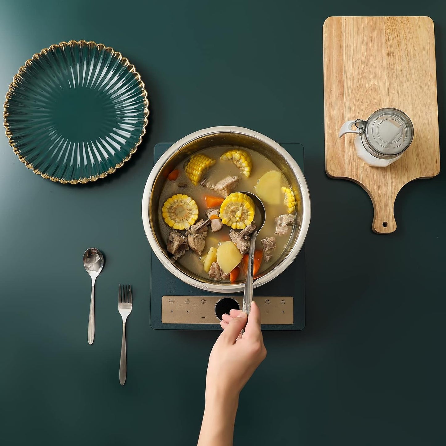 304 Stainless Steel Microporous Colander, 1.5QT Large Capacity with Mixing Bowl For washing vegetables, fruit and rice and for draining cooked pasta(2PC)