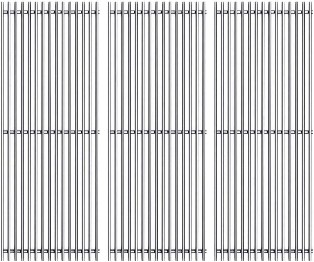 SF4103(3-Pack) 17 3/4" Stainless Steel Cooking Grid Grates Replacement for Charmglow 810-8410-F and Brinkmann 810-2410-S, 810-2411-F, 810-2411-S, 810-2511-S, 810-4557-0, 810-7490-F, 810-8410-F