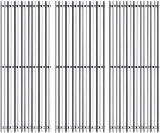SF4103(3-Pack) 17 3/4" Stainless Steel Cooking Grid Grates Replacement for Charmglow 810-8410-F and Brinkmann 810-2410-S, 810-2411-F, 810-2411-S, 810-2511-S, 810-4557-0, 810-7490-F, 810-8410-F