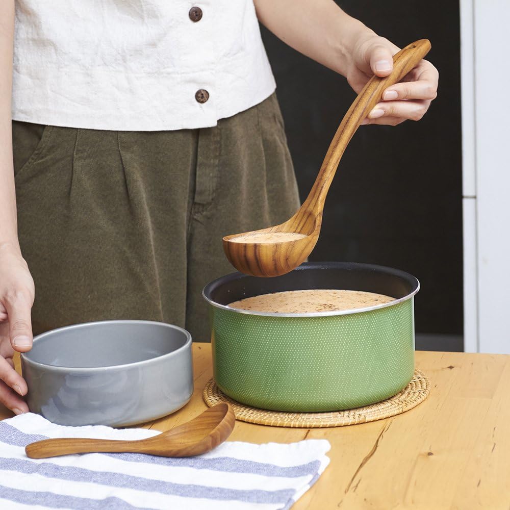 FAAY Original Eco-Friendly Wooden Serving Ladle