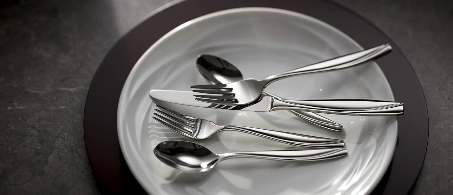 Oneida Camlynn Mirror 20 Piece Everyday Flatware Set, Service for 4