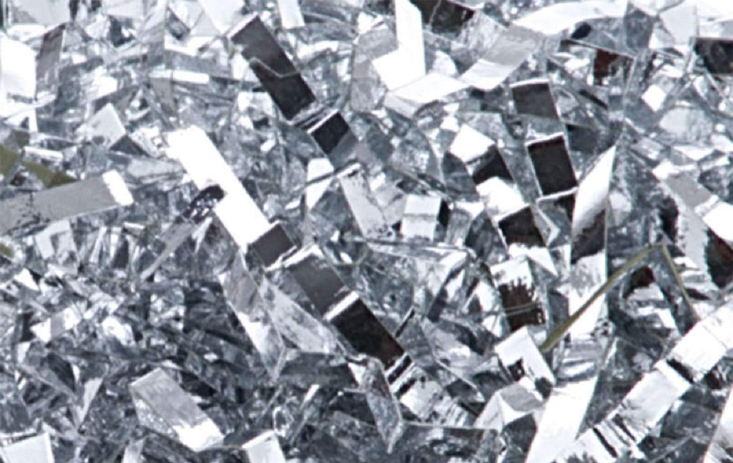 MagicWater Crinkle Cut Paper for Gift Baskets - 2LB - Silver - Perfect for Shredded Paper Filler, Basket Filler, Gift Boxes, Bridesmaid Gifts, Halloween Stuffers & More – Ideal for All Occasions