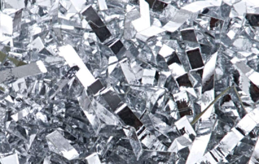 MagicWater Crinkle Cut Paper for Gift Baskets - 2LB - Silver - Perfect for Shredded Paper Filler, Basket Filler, Gift Boxes, Bridesmaid Gifts, Halloween Stuffers & More – Ideal for All Occasions