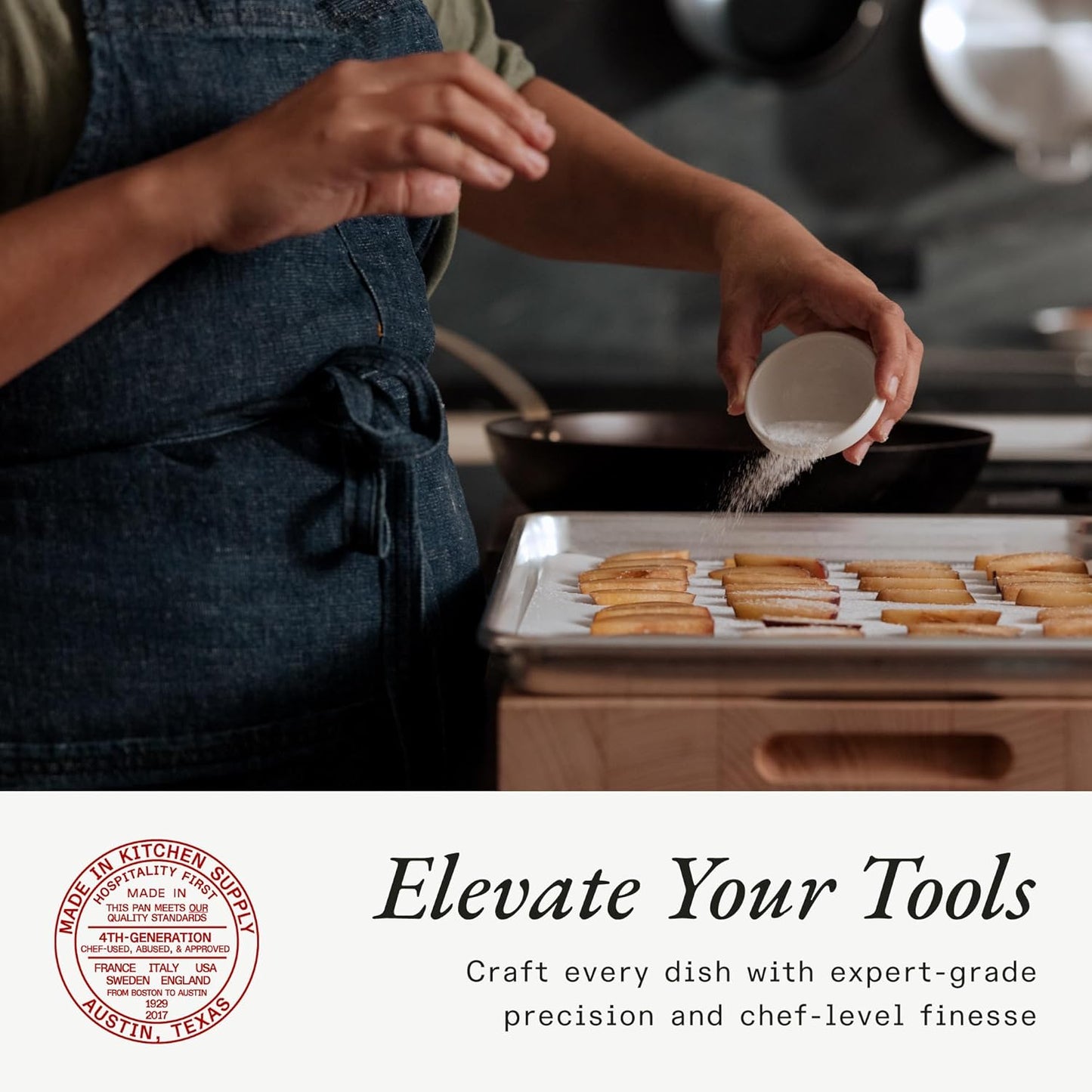 Made In Cookware - Quarter Non Stick Sheet Pan - 3004 Aluminum - Professional Bakeware