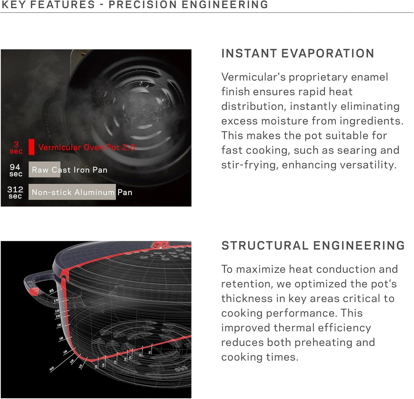 Vermicular Oven Pot 2.0 | Lightweight Enameled Cast Iron Pot | 14cm (1 Qt) | Non-Toxic | Induction-compatible | Dutch Oven | Made in Japan | Matte Chamomile Yellow