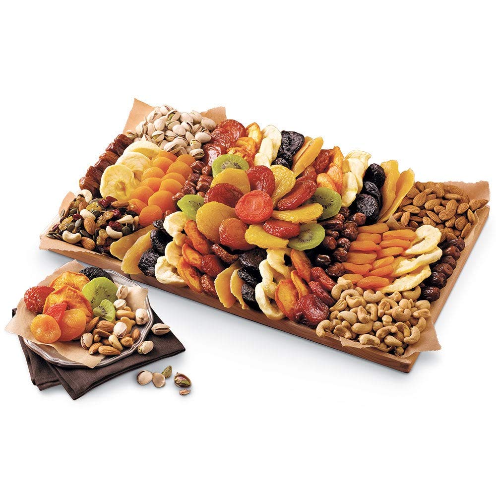 Harry & David Entertainer's Dried Fruit And Nut Tray, Cheese Board, Appetizer, Party Platter