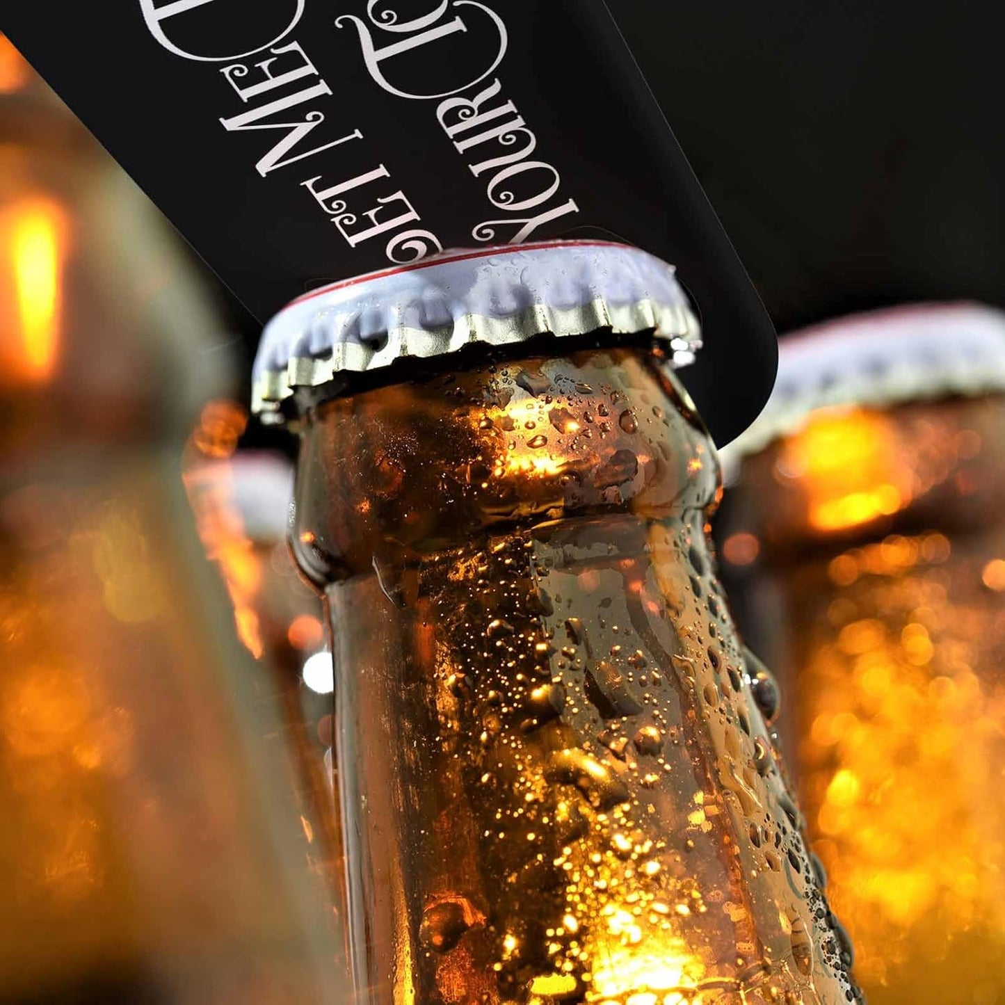 Take Your Top Off Stainless Steel Bottle Opener Funny Saying Quotes Black Flat Beer Bottle Opener Keychain for Home Kitchen Bar Restaurant Party Birthday Gift