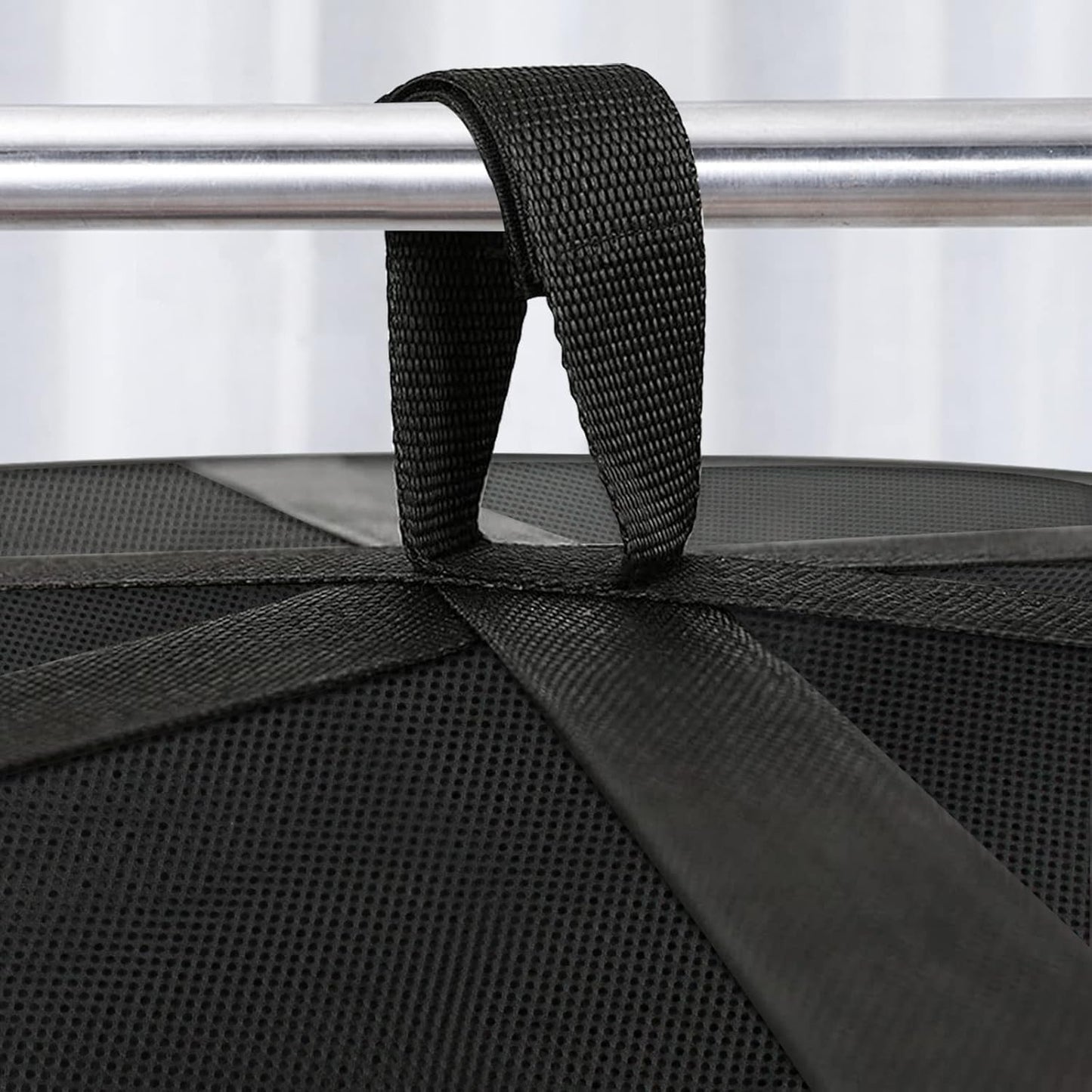 Coopache 4 Layer Herb Drying Rack Hanging Mesh Plant Dry Net Basket for Herbs Plants Flower Vegetables Spices Fish Food with Green Zippers